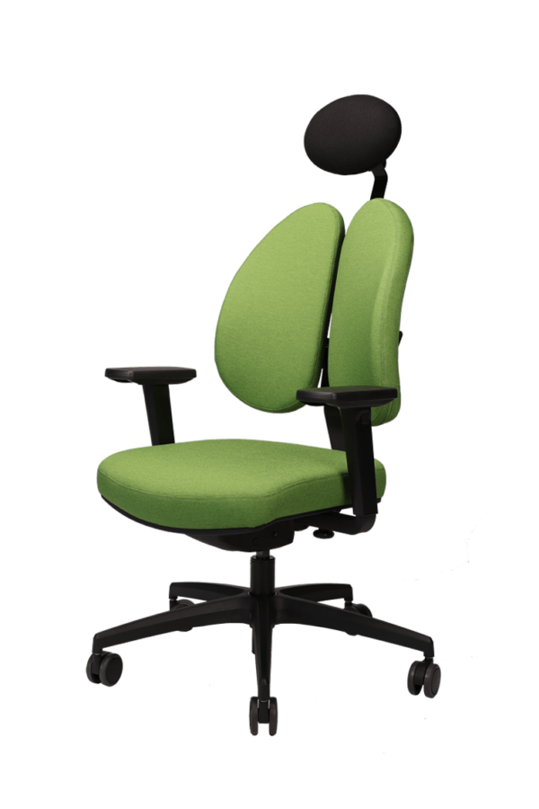 wupperchair muvback kopfstütze ergonomisch bürostuhl